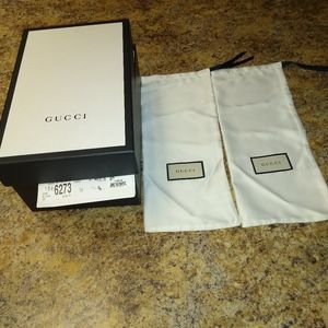 2 Gucci dust bags